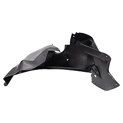 TRQ Front Left Inner Fender Liner Black Drivers