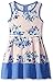 Beautees Girls' Big Daisy Print Skater Dress