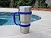 Grip-It YETI Tumbler Cup Handle for 30oz Rambler - Lightweight, Spill Proof Grip For RTIC(Older Version) Stainless Steel Tumblers, SIC & Travel Water Coffee Mugs or Flask (30oz, Blueberry Blue)