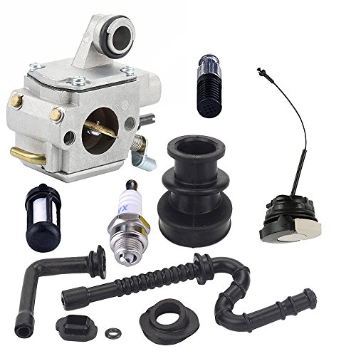 Harbot C3R-S236 Carburetor with Oil Fuel Filter Line for Stihl MS361 MS361C MS341 Chainsaw 1130-120-0610 1135-120-0608 1135-120-0601 Carb