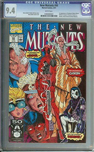 NEW MUTANTS #98 CGC 9.4 WHITE PAGES