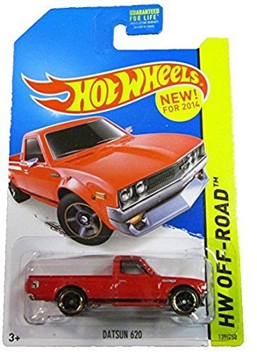 HOT WHEELS OFF ROAD, RED DATSUN 620 139/250