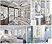 CRLight 6W Dimmable LED Globe Bulb 4000K Daylight White, 60W Equivalent 600 Lumens, E26 Base Edison Style G16 Globe Frosted Glass Ceiling Fan Bathroom Vanity LED Filament Light Bulbs, 6 Pack