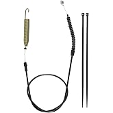 NTSUMI 753-08235 Clutch Cable Fit for MTD Troy-Bilt Craftsman Murray Huskee | Compatible with Yard-Machines Gold M115-38 M155-42 LT4200 13A278KS066 13AL78KT066 T1000 T1200 T1400