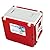 New Multi Function Rolling Cooler Picnic Camping Outdoor w/ Table & 2 Chairs Red