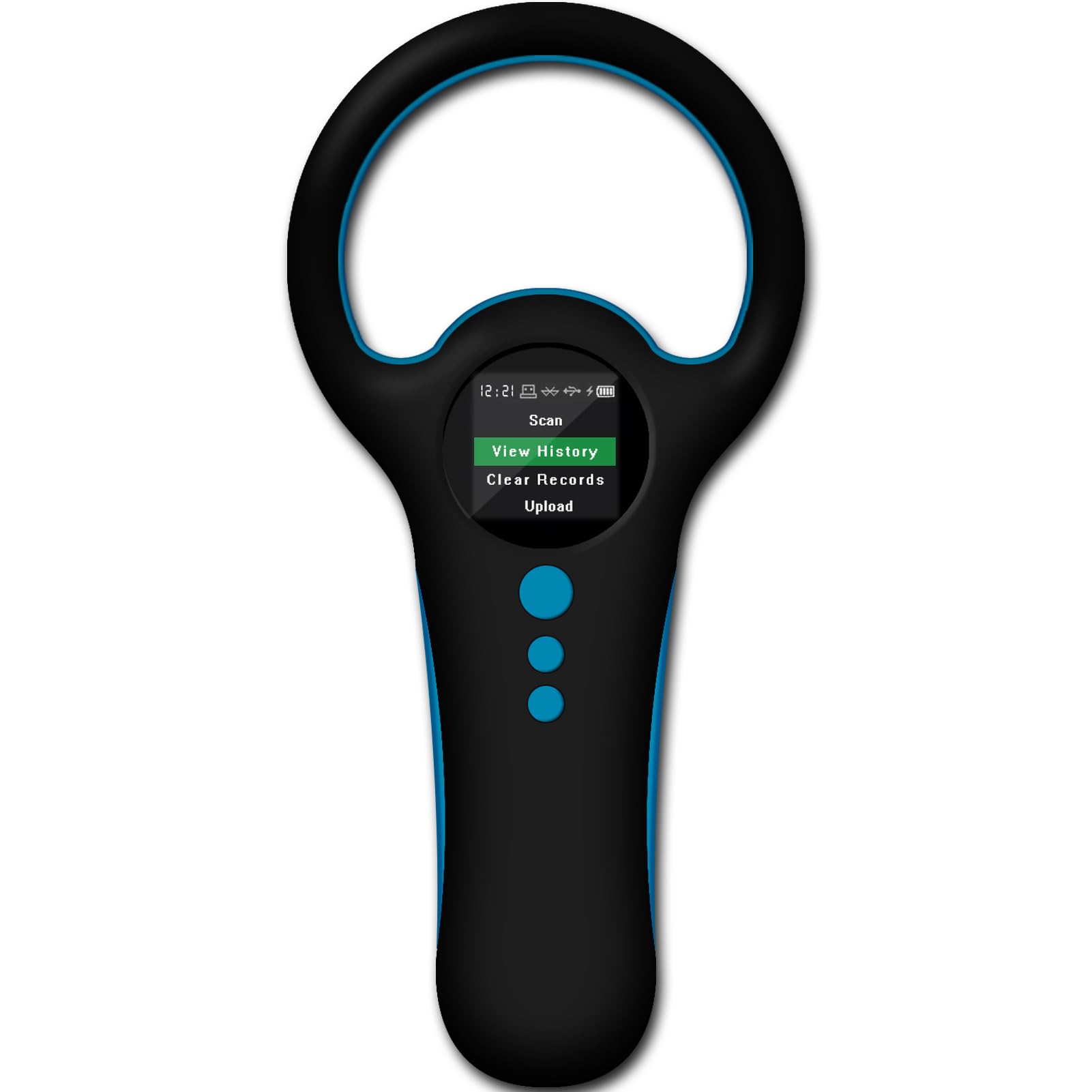 Smoostart Multifunction Bluetooth Microchip Scanner, Pet Microchip Reader With Latest operating system, FDX-B/EMID 500 Records Data history locally available Or Upload to PC/Cell Phone/PAD