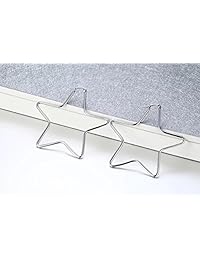 DIB Fashion Jewelry   Anillo de acero inoxidable de la mujer Star Shaped aro arete, Five-pointed Star