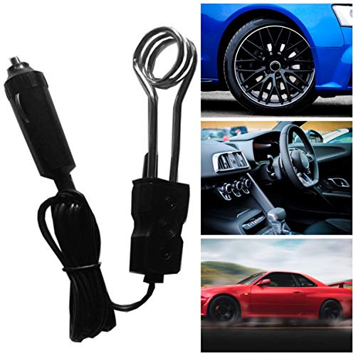 Portable 12V Car Immersion Heater Auto Electric Tea Coffee Water Heater