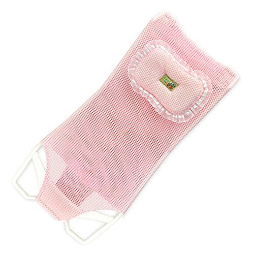 Baby Bathtub Seat Support Sling Hammock Net for Baby Bathe (Pink)