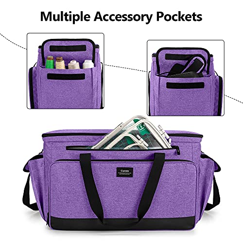 CURMIO Sewing And Embroidery Machine Carrying Case, Universal Tote Bag