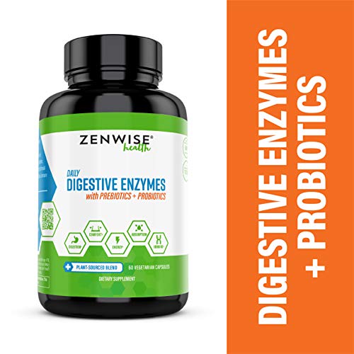Zenwise Health Digestive Enzymes Plus Prebiotics & Probiotics Natural