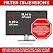 SightPro 22 Inch Computer Privacy Screen Filter for 16:10 Widescreen Monitor – Privacy and Anti-Glare Protectorthumb 1