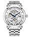Stuhrling Original Skeleton Watches for Men - Mens Automatic Watch Self Winding Mens Dress Watch - Mens Winchester 44 Elite Watch Mechanical Watch for Men