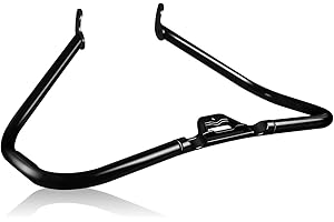 HARVARDS CHROME Black Engine Guard Highway Crash Bar Fits for Harley Softail Models 2018-2024 Breakout FXBR Deluxe FLDE Heritage Low Rider FXLRST Fat Bob Fat Boy Street Bob Slim Sport Glide