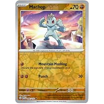 Pokemon - Machamp 068/165 - Pokemon 151 - Reverse Foil - Single