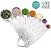 Measuring Spoons set of 7, 18/8 Stainless Steel For Measuring Both Dry and Liquid Ingredients