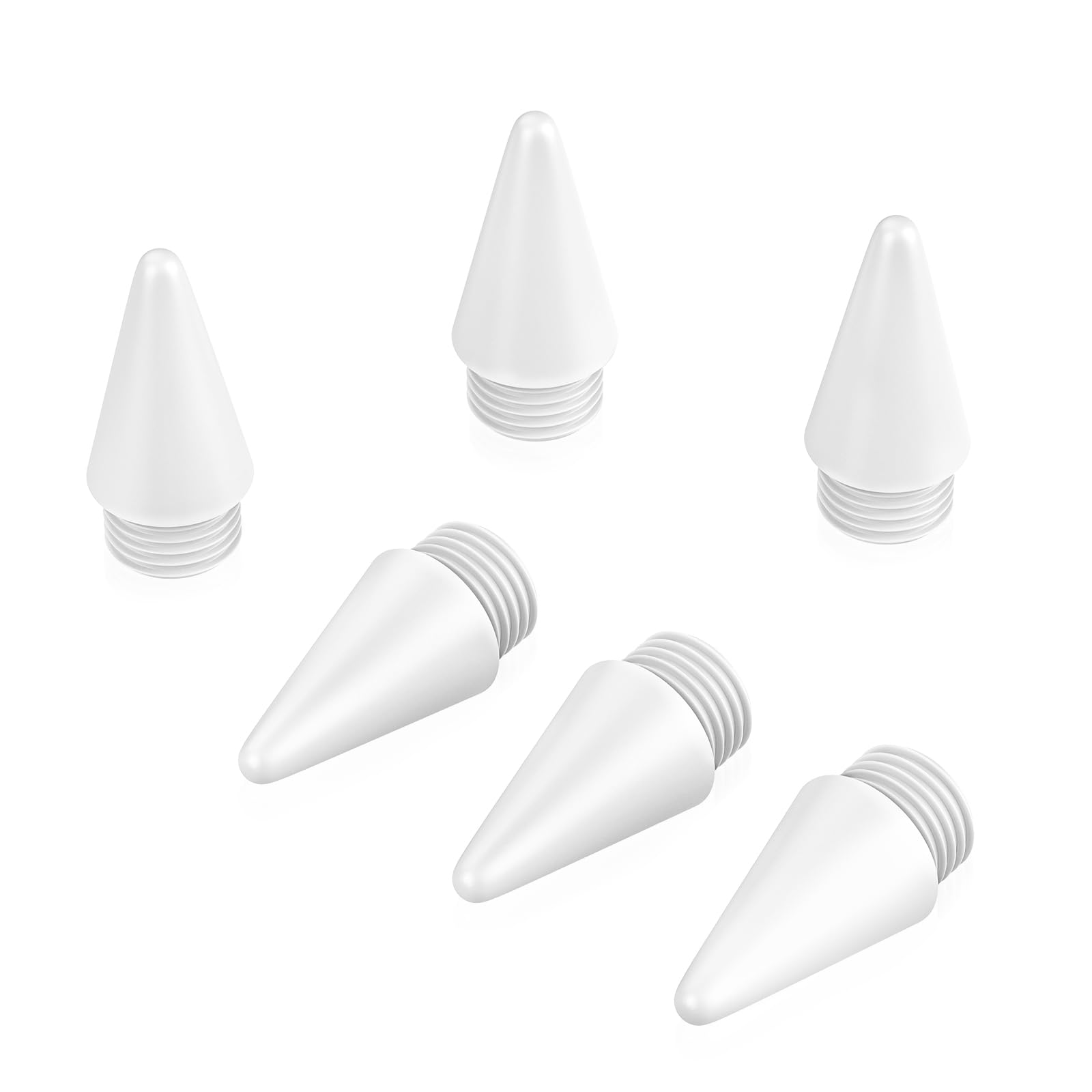 Photo 1 of 6 Pack Replacement Tips, Only Compatible with Digiroot 13 mins Fast Charging Stylus(B0BW8LQKL4), Not Compatible with Any Other Stylus Pen