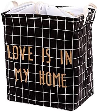 بسيطة سلة الغسيل ترتيب سلة كبيرة خزانة خزانة ملابس مربع الأطفال لعبة وجبة خفيفة إنهاء صندوق تخزين البيج سلال الغسيل Aliexpress