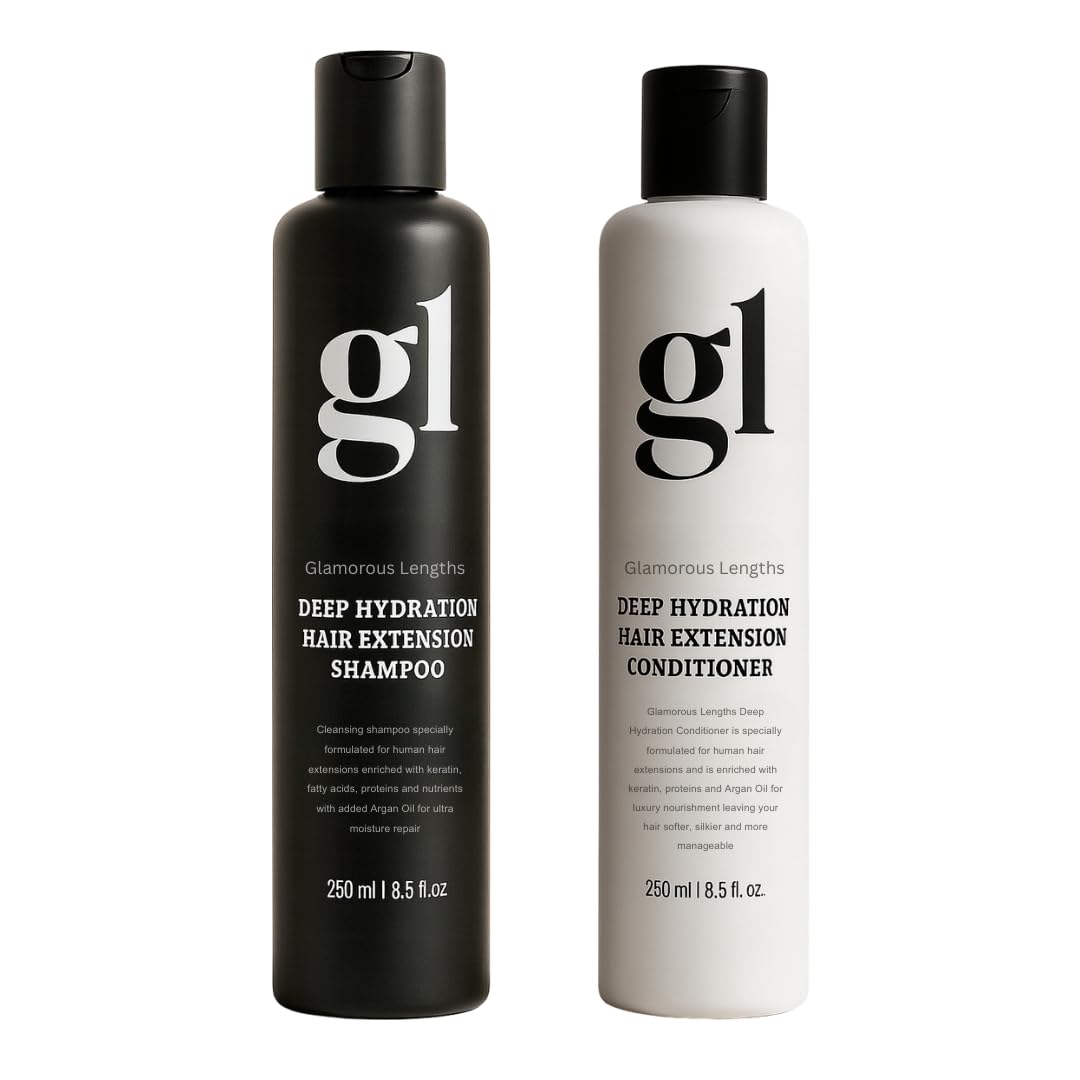 GL Deep Hydration Shampoo and Conditioner set infused with Argan Oil and Protein 250ml each