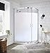 Privacy Window Film Static Cling Film Frosted Glass Film Anti UV Window Cling No Glue Window Frosting Film Decorative Opaque Glass Window Sticker for Home Privacy, Bathroom Privacy, 17.5 x 78.7 inches
