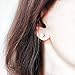 14K Gold Filled Stud Earrings With an Exquisite 6mm Cubic Zirconia Stone for Men, Women