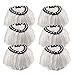 BBT BAMBOOST Mop Head Replacement Fit for OCedar Microfiber Easywring Spin Mop Refill - 6 Pack