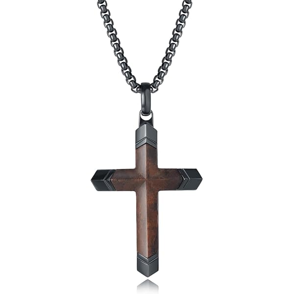 Collar Con Cruz De Jesús, Joyería De Navidad Con C... – Grandado