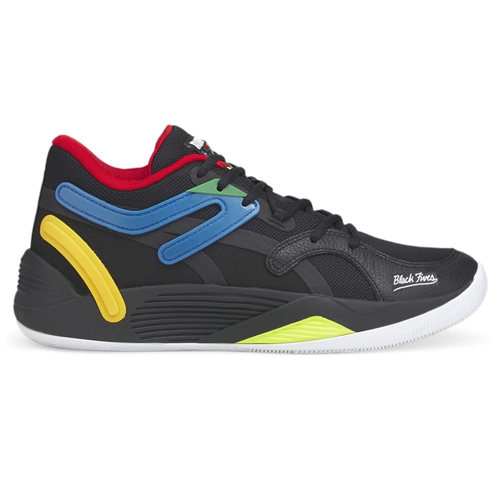 PUMA TRC Blaze Court Black Fives Puma Black/Saffron