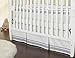 Just Born Crib Skirt, Grey