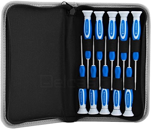 Precision Screwdriver Set Torx Star Phillips Slotted Repair Tool Kit - 10 Piece