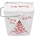 Pack of 15 Chinese Take Out Boxes PAGODA 32 oz / Quart Size Party Favor and Food Pail