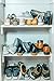 Utopia Living Adjustable Shoe Rack | Space Saving Shoe Slotz | 4 Pack White