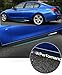 DELEIKA BMW special Car Decal carbon fiber pattern 2 x 2.15M Sport M Performance Carbon Fiber Side Skirt Decal Stripe Sticker for BMW 1 3 4 5 6 7Series F30 F31 F32 F33 F36 E60 E61 Z4 X 6 X5 X 3 X1