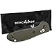 Benchmade Mini Griptilian Knife Drop-Point Blade Made EDC Manual Finish 556 Handle