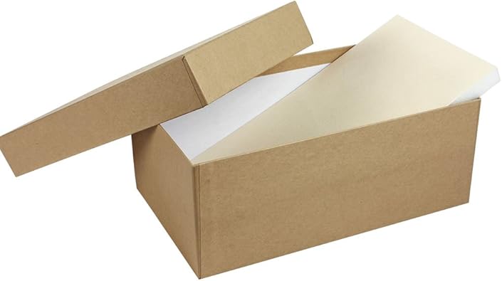 Jouailla-Caja de cartón, color Beige: Amazon.es: Joyería
