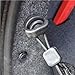 Bungee Shock Cord Hook, Cargo Net Hardware Kit- Car Rear Tunk Envelope Cargo Net Tie Down Hanging Hook Ring Loop Kit Car Clips