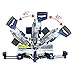 DOIT 12-Inch Dual Bevel Sliding Compound Miter Saw with Laser and LED Work Light