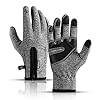 Podanic Ski-warme Herenhandschoenen, Wind- en Waterdichte Sporthandschoenen, Antislip MTB-Handschoenen, Touchscreen…