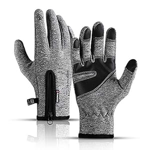 Podanic Ski-warme Herenhandschoenen, Wind- en Waterdichte Sporthandschoenen, Antislip MTB-Handschoenen, Touchscreen…