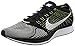 nike flyknit racer unisex running trainers 526628 sneakers shoes (9 D(M) US, Black/White-Volt)