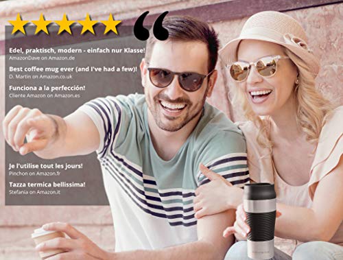 Thermosbeker Koffie To Go, Geïsoleerd & Lekvrij - BPA-Vrij, Vaatwasmachinebestendig | Dubbelwandige Isolatie Coffee… - Image 7