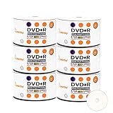 Smartbuy DVD+R White Inkjet Hub Printable Blank Disc