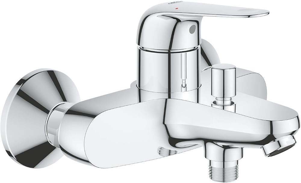 GROHE Swift QuickFix Single-Lever Bath/Shower Mixer Filler Chrome