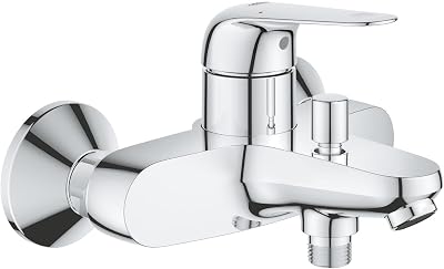 GROHE Swift QuickFix Single-Lever Bath/Shower Mixer Filler Chrome
