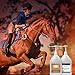 GREAT PRICE for best quality, fully-hydrated (liquid) HYALURONIC ACID joint supplement: Equine HA, 128 fluid ounces, with free pump