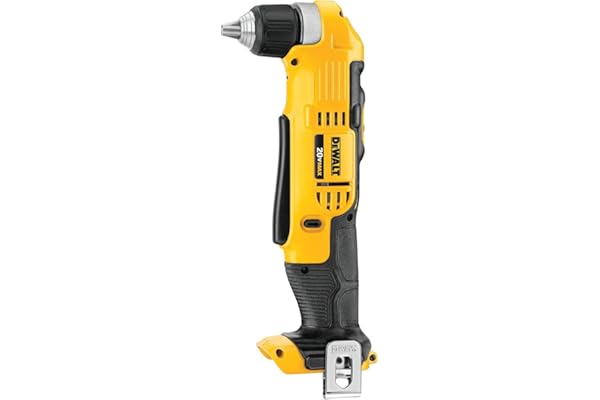 DEWALT 20V MAX* Right Angle Drill, Cordless, Tool Only (DCD740B)