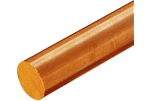 ONLINE METAL SUPPLY 0.437 (7/16 inch) x 24 inches, C510-H04 Phosphor Bronze Round Rod