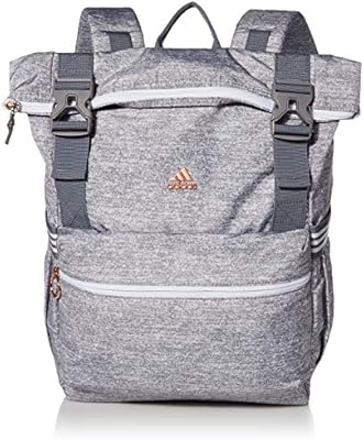 black and rose gold adidas backpack