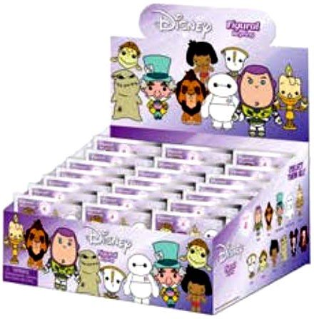 Disney 3D Figural Keychain Disney Series 4 Mini Figure Keyring Mystery Box