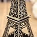 Waterwood Bronze Tone Paris Eiffel Tower Figurine Statue Vintage Model Decor Alloy 13cm